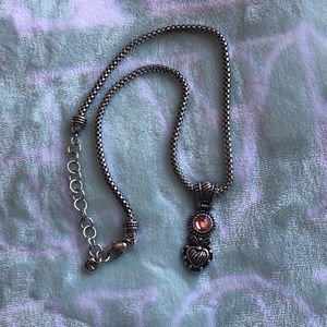 Brighton Vintage Alexandra Pink Heart Necklace